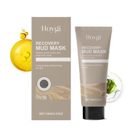 Hoygi Cleansing Mud Mask Gently Cleans Blackheads, Non-Greasy And Delicate Pores, Hydrates And Moisturizes The Facial Mask