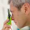 Male Nose Hair Trimmer 2in1 Facial Epilator - Rechargeable, Waterproof, Portable - Nose Hair, Ear Hair, Eyebrow Hair Chin Hair