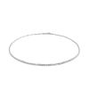 14k White Gold Sparkle Anklet 1.5mm