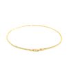 10k Yellow Gold Sparkle Anklet 1.5mm