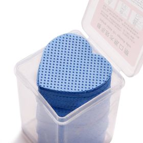 200PCS Wipes Paper Cotton Eyelash Glue Remover Wipe Mouth Of The Glue Bottle Prevent Clogging Glue Cleaner Pads Lash Extension (Color: 200Pcs Blue)