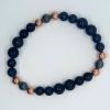 Power Bracelets for EMF 5G Protection Hematite Shungite Copper Tourmaline - Chakra Calming Bracelets